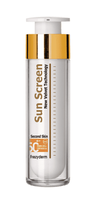 Frezyderm Sun Screen Velvet Second Skin Technology SPF50 + شفاف