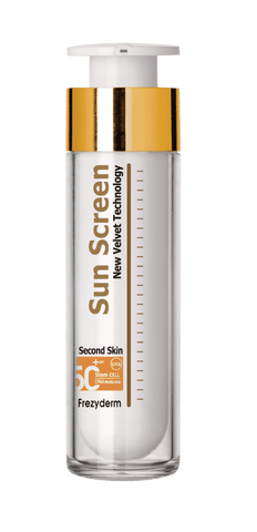 Frezyderm Sun Screen Velvet Second Skin Technology SPF50 + شفاف