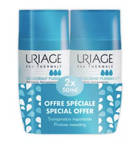 **NEW Uriage Power 3 Deodorant 2 x 50ml