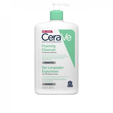 **NEW CERAVE | FOAMING CLEANSER NORMAL TO OILY SKIN 473ml