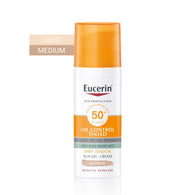 **NEW EUCERIN |  Gel-Cream oil control Tinted  SPF50+ (50mL)